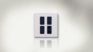 3 switches + 1 socket