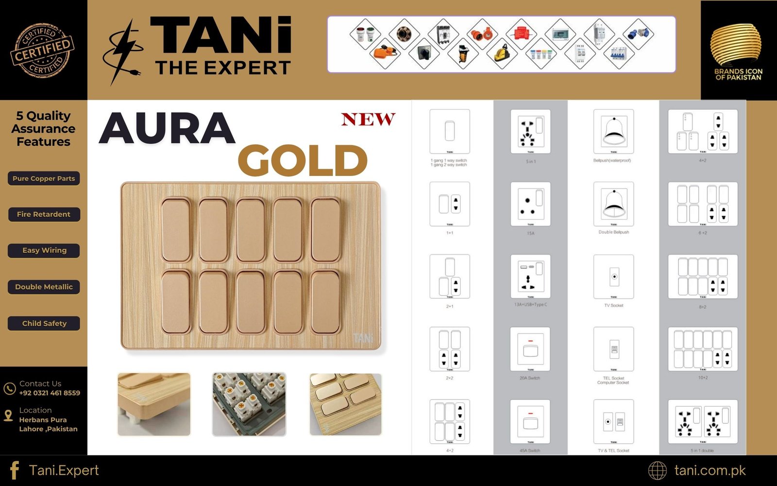 Aura Gold Popup