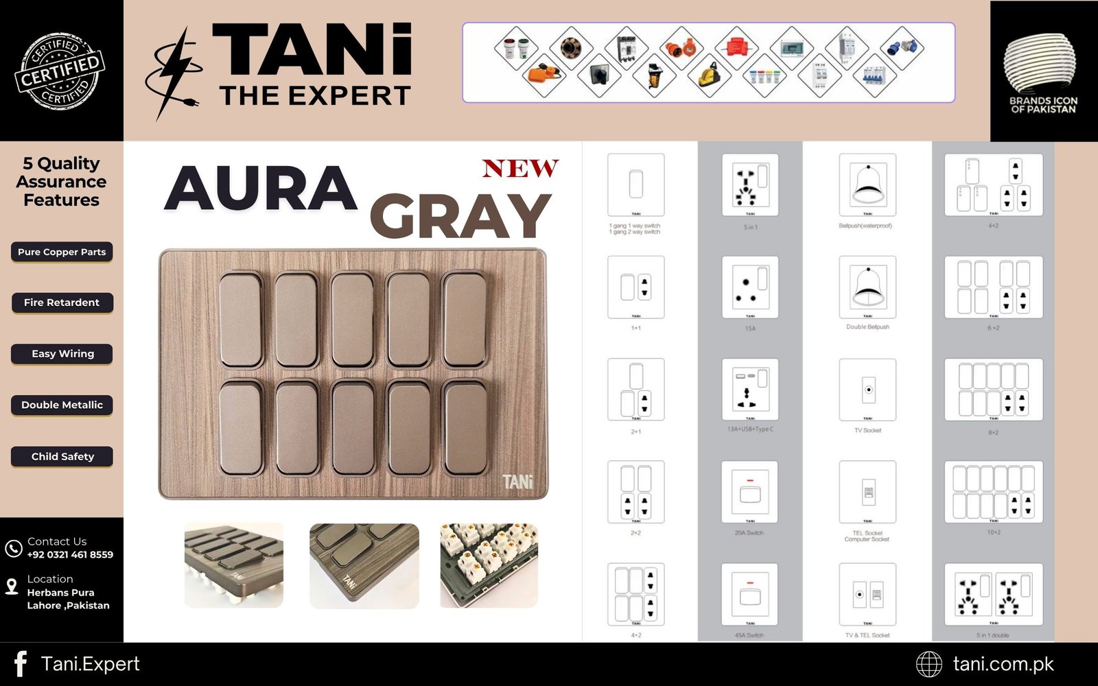 Aura Gray Popup