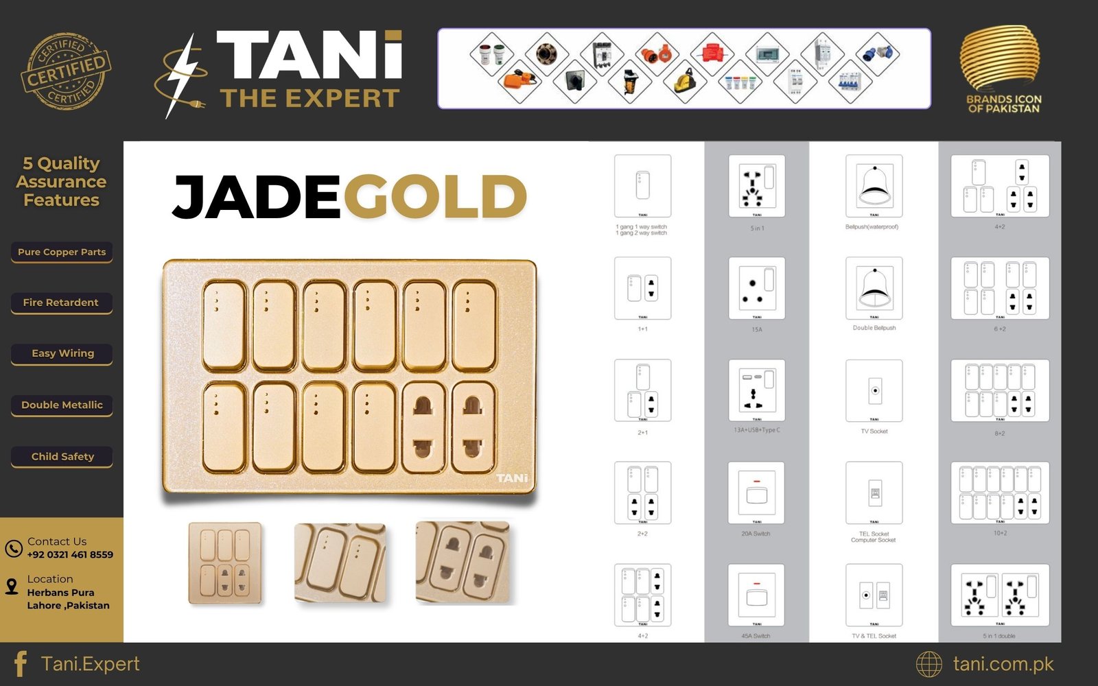Jade Gold Popup