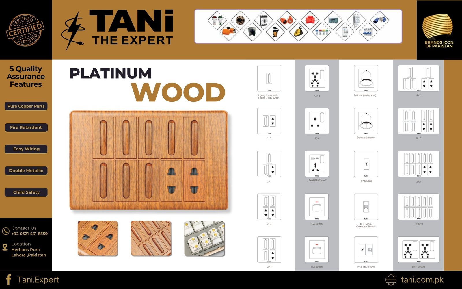 Platinum Wood Popup