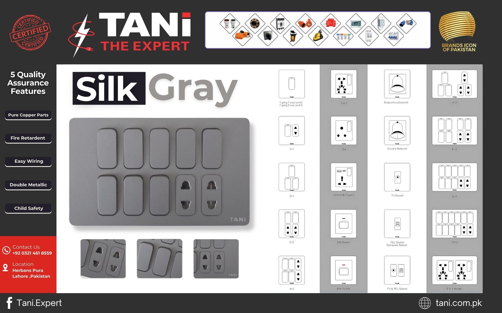 Silk Gray popup
